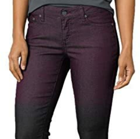 PrAna Jett Jeans •Like NEW• plum ombre - Picture 2 of 7